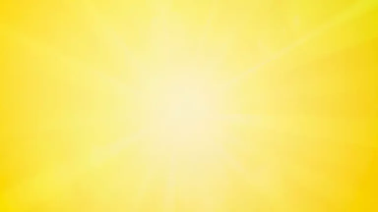 イエロー背景に中心が白く光っている画像