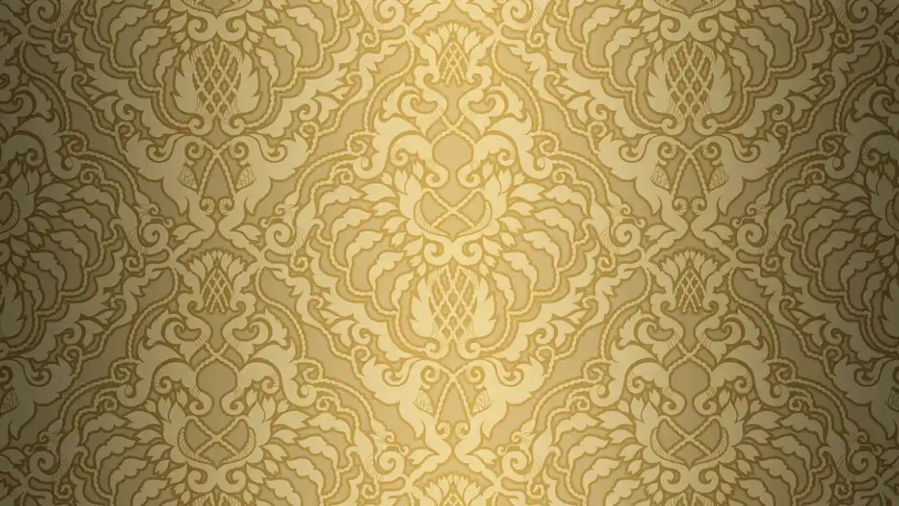 ゴールドの模様が入った画像